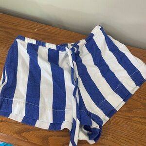 Free People Bold Striped Athletic Shorts